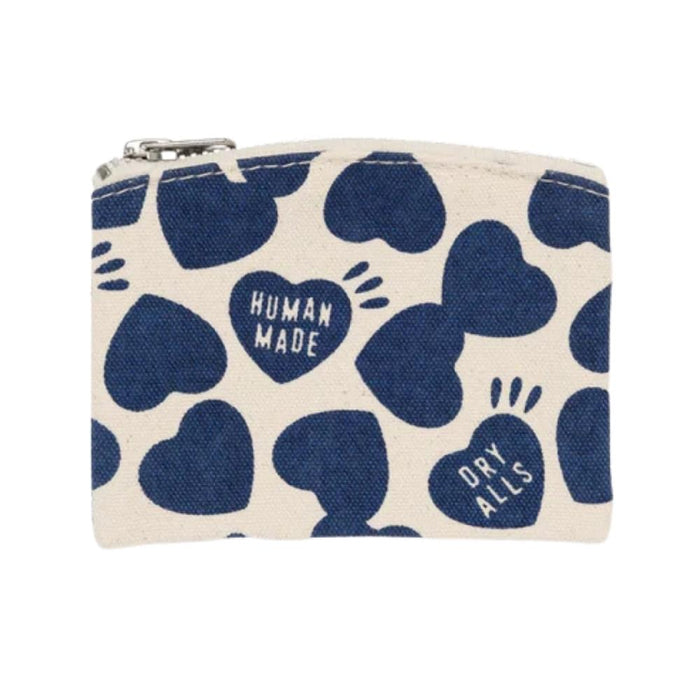 Humanmade Heart Canvas Card Case Pouch Red Unisex Wallet HM30GD024