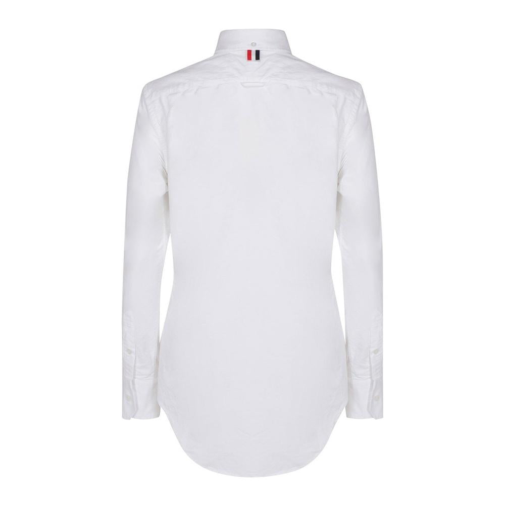 THOM BROWNE Women’s Oxford Cotton Shirt White