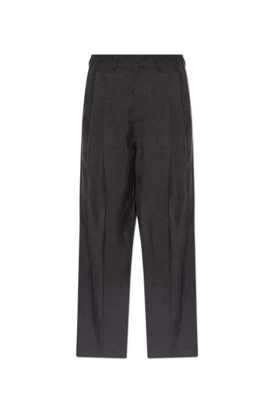 Lemaire Suit Pants for Men Classic Trousers PA1294 LF1561 983 ASH BLACK DOM
