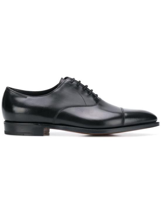 JOHN LOBB Black Leather Dress Shoes