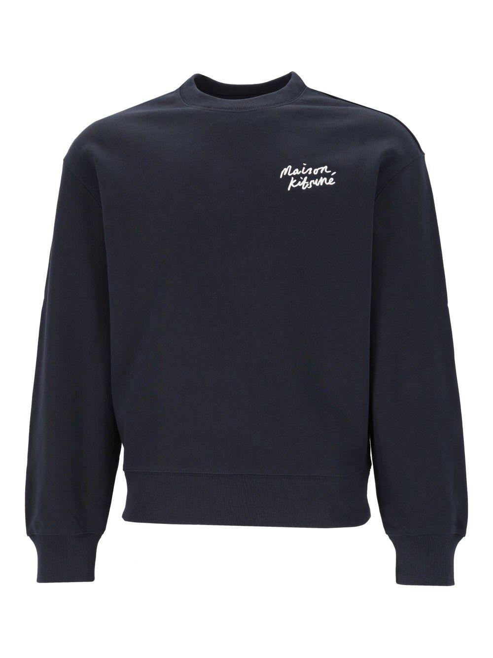 Maison Kitsune Cotton Crewneck Sweatshirt for Men
