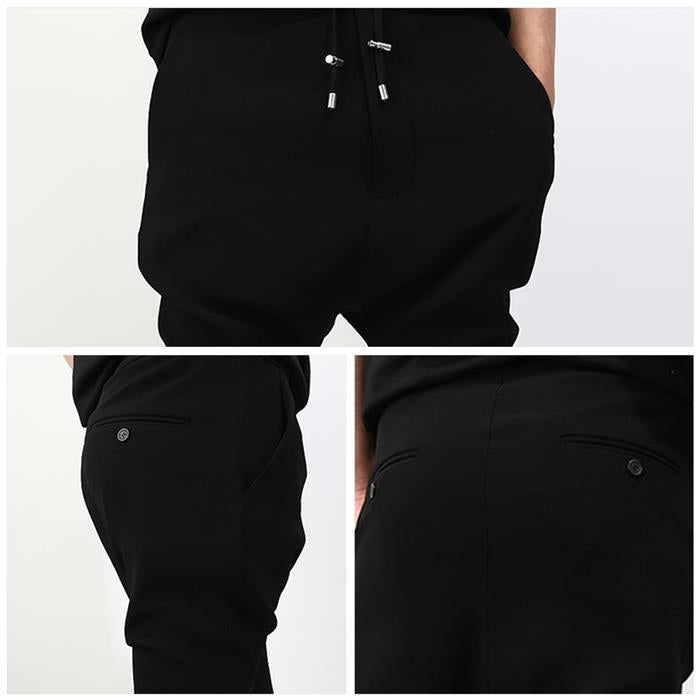 Balmain Cotton Sweatpants for Men TH05453 V012 0PA