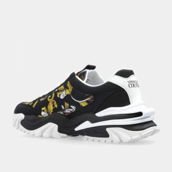 Versace Logo Detailed Low-Top Sneakers 78YA3SI5 ZSC57 G89