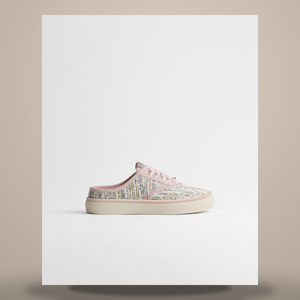DIOR Oblique Pastel Jacquard Multicolor Low-Top Sneakers KCK571OJP S84W