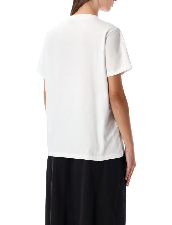 GANNI White Short Sleeve T-Shirt T43393575 151