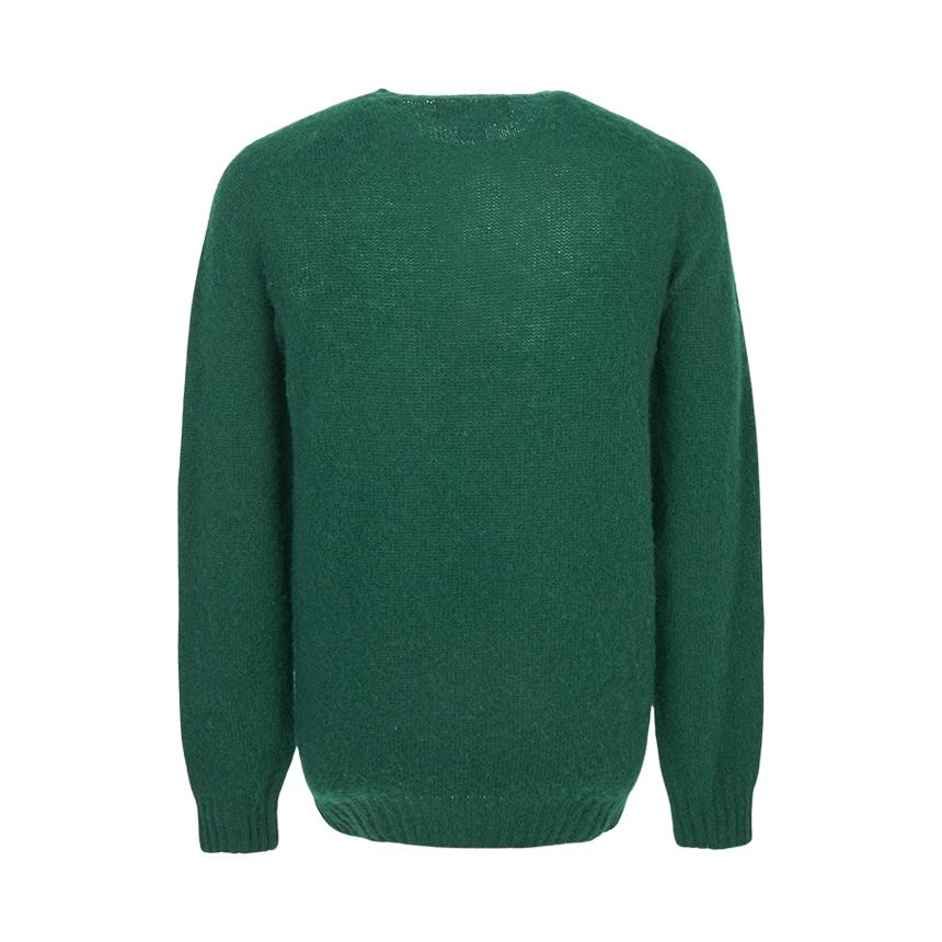 Harley OF SCOTLAND Shaggy Dog Wool Crewneck Sweater Men M3834 7 TARTAN