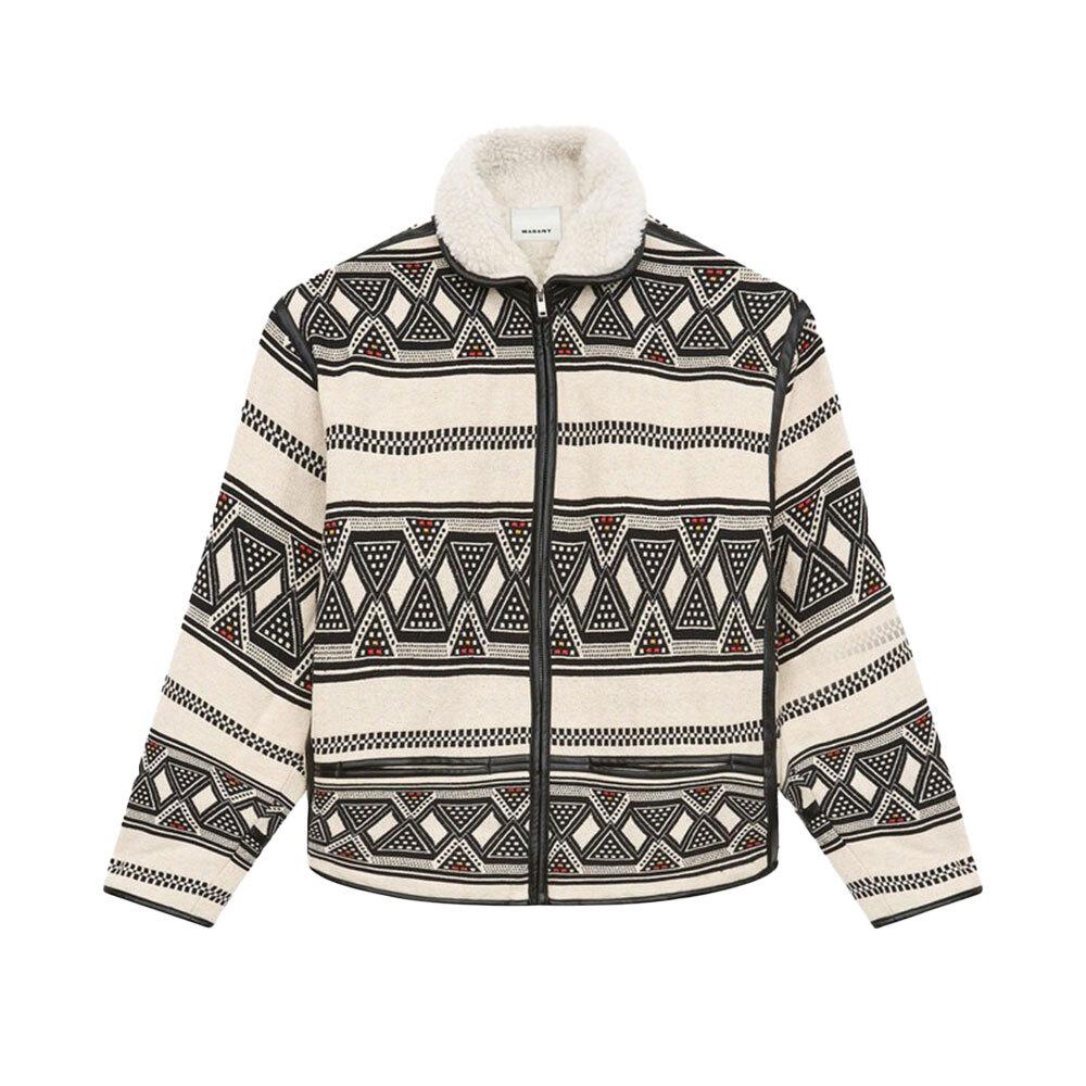 Isabel Marant Men’s Fleece Sherpa Jacket VE0274 HB