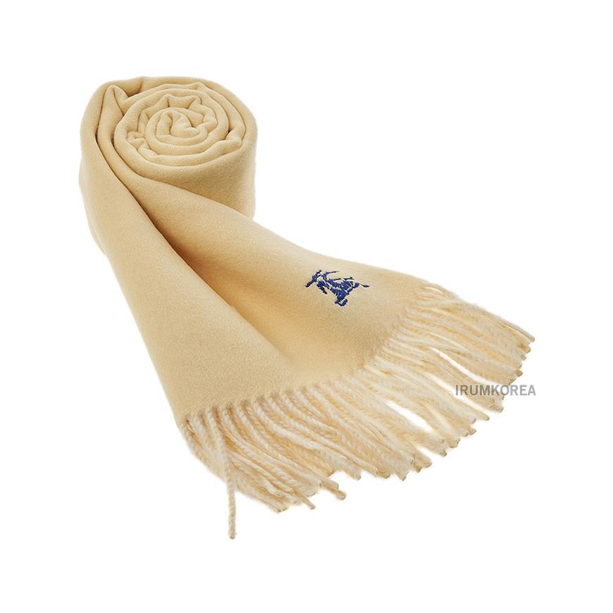 BURBERRY Unisex Reversible Scarf Muffler 8098698 MU EMB KNIGHT SOLID CS A2020