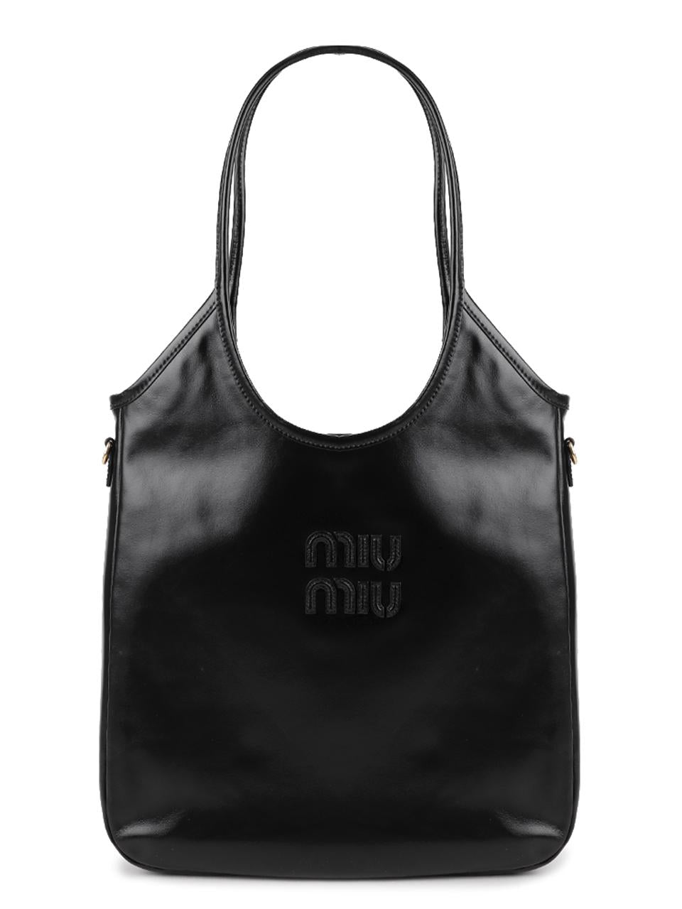 Miu Miu Ivy Leather Tote Bag 5BG311 2IEO F0002