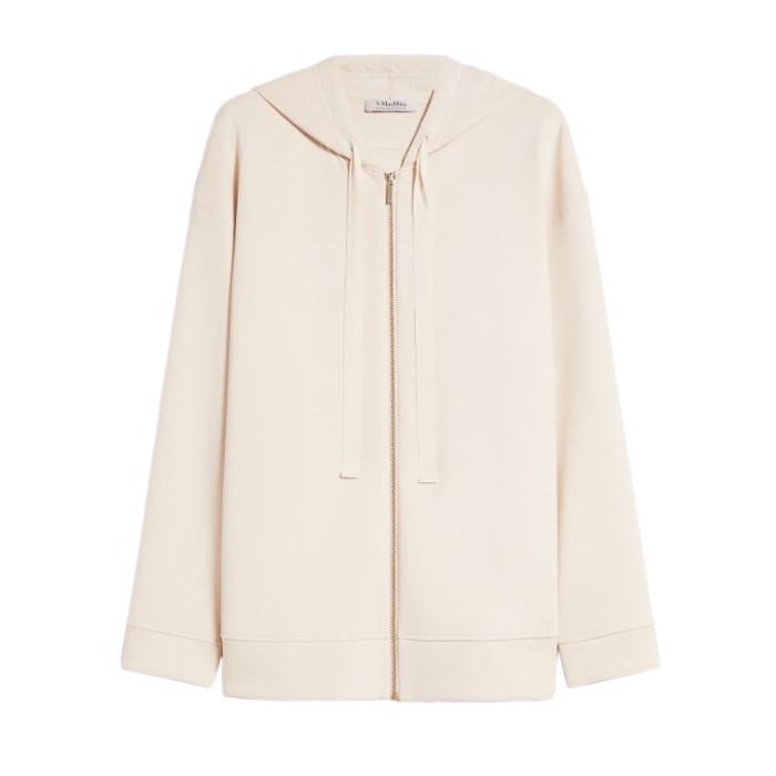 Max Mara Jui Cotton Hooded Zip-Up Cardigan ZUAI 002