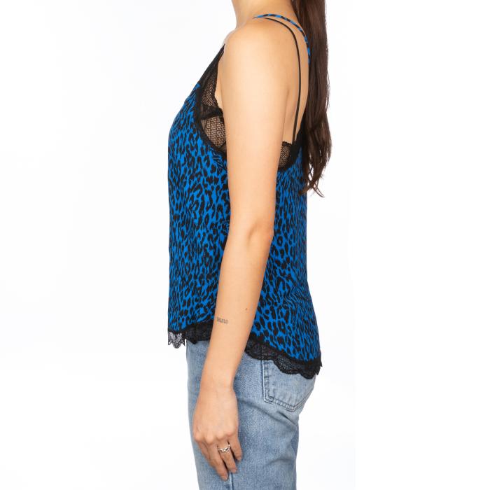 Zadig&Voltaire Leopard Print Sleeveless Top