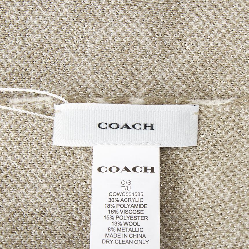 Coach Women’s Knit Gloves and Beanie Set COWC554585 015