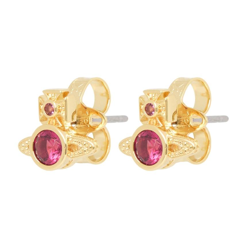 Vivienne Westwood London Orb Women's Earrings Silver Tone
