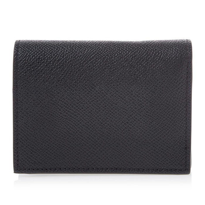 Ferragamo Vara Bifold Coin Wallet Black Leather Women’s