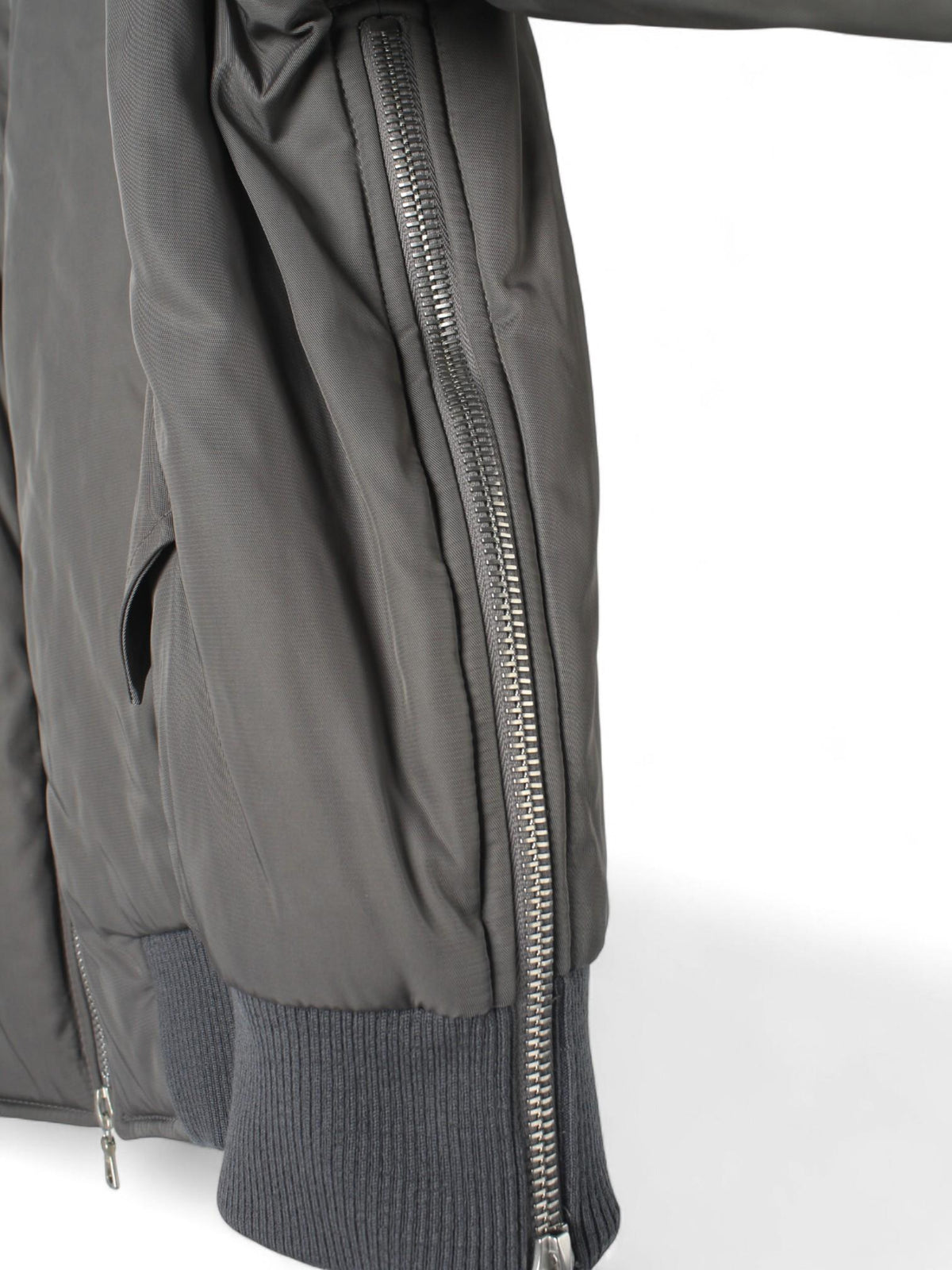 Dries Van Noten Gray Velmonte Bomber Jacket 242 020527 9196 802