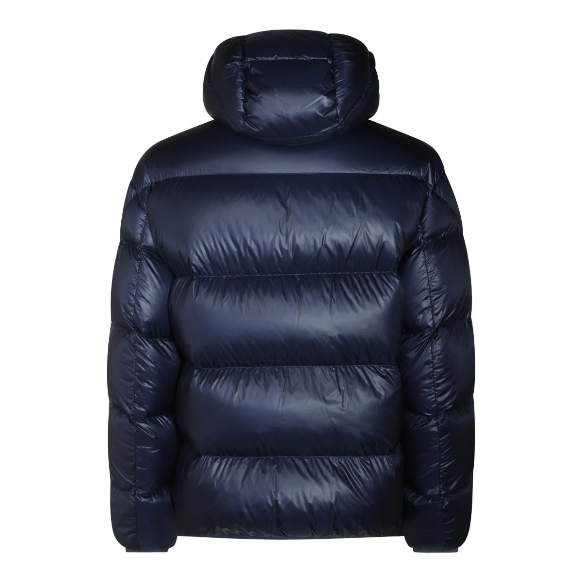 Moncler Blue Down Puffer Jacket for Men