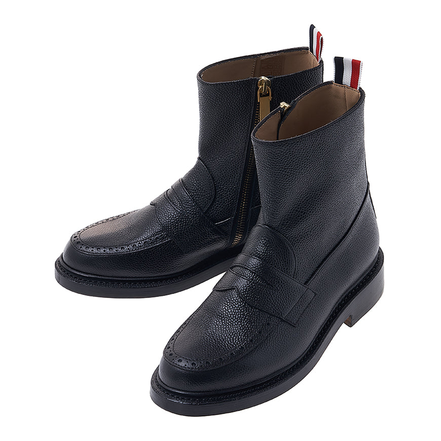 THOM BROWNE Women's Penny Loafer Ankle Boots FFB153A 06257 001