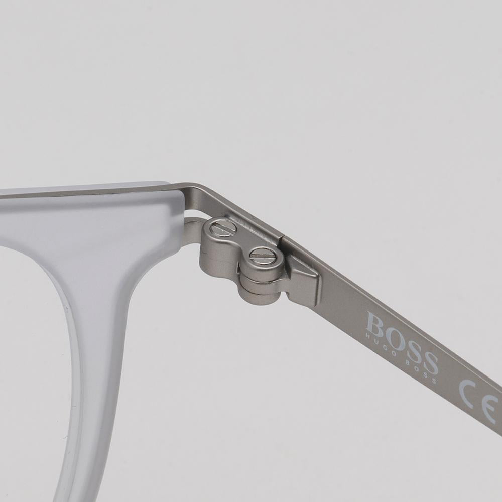 HUGO BOSS Ultra Lightweight Unisex Round Eyeglasses Frame BOSS1245 CDN