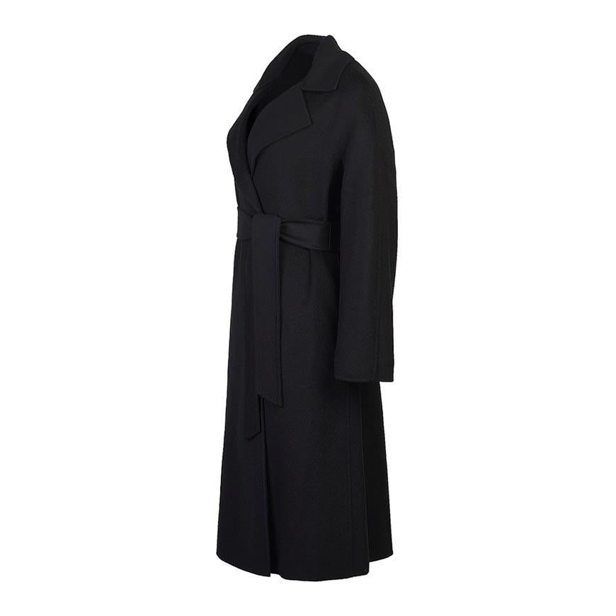 Max Mara Women’s Wool Coat, Black