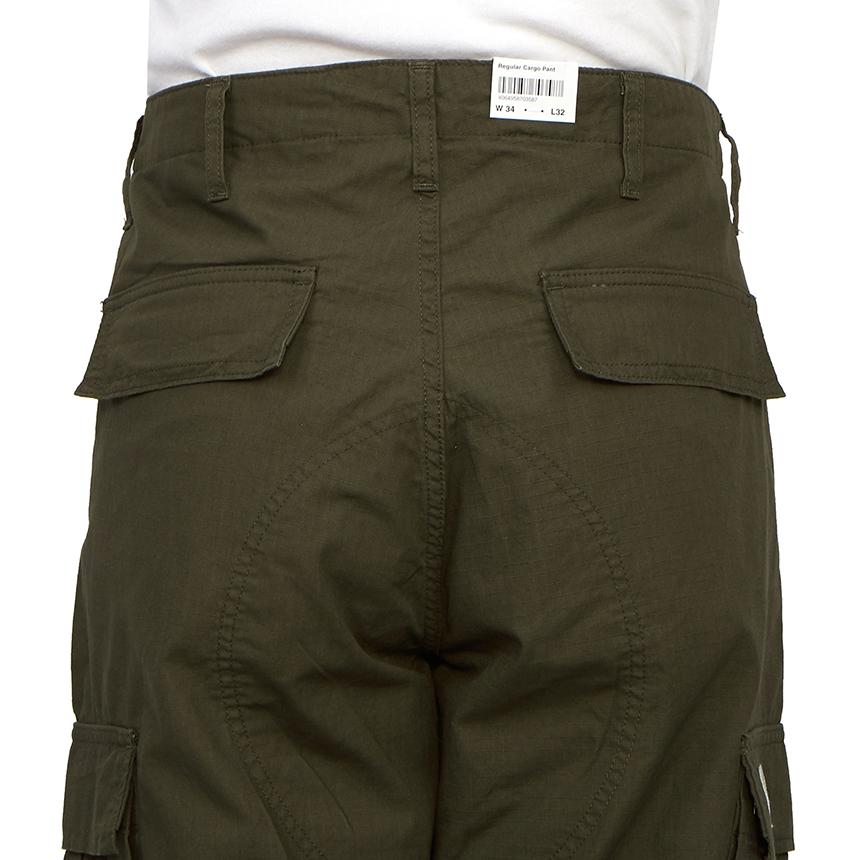 Carhartt Low-Rise Men’s Cargo Pants Classic Fit Khaki Cotton