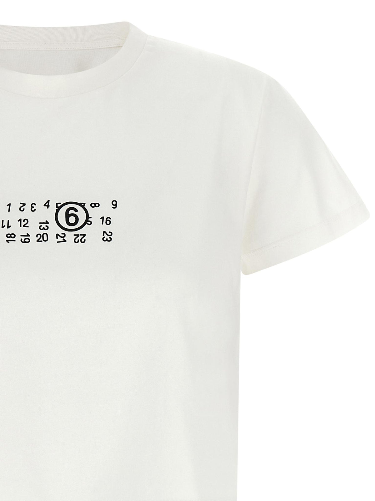 Maison Margiela White Cotton Short Sleeve T-Shirt