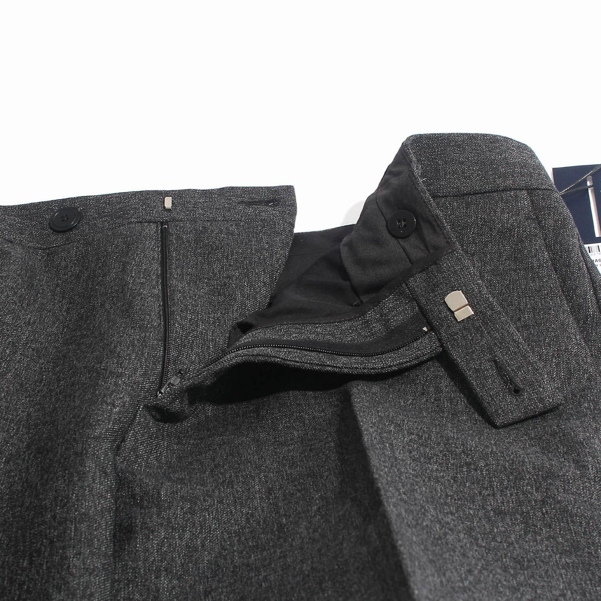 DIOR MEN Grey Virgin Wool Silk Classic Pants 443C131A6278 830