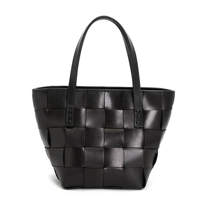 Dragon Diffusion Black Mini Women’s Tote Bag Leather