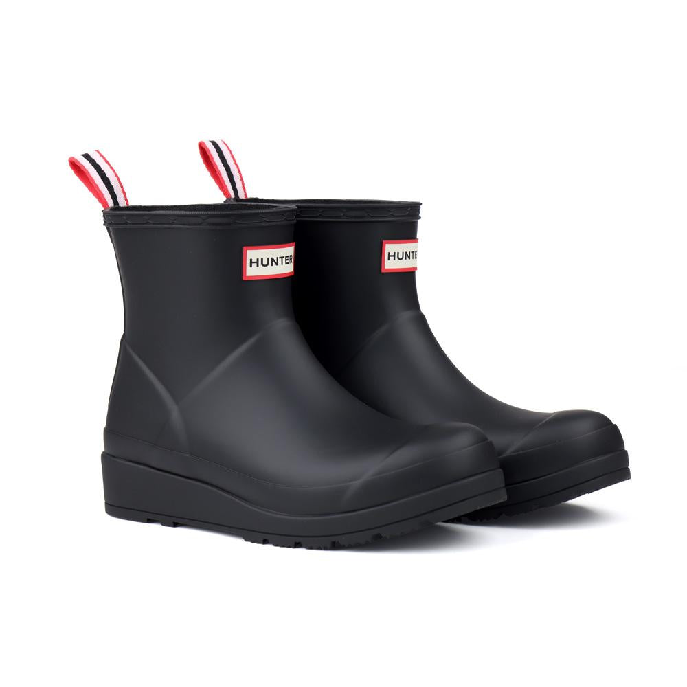 HUNTER Original Play Short Women’s Rain Boots Matte Black WFS2020RMABLK
