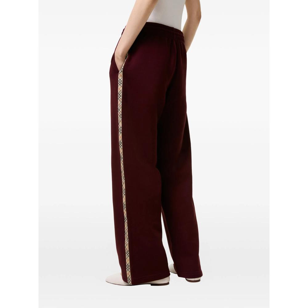 BURBERRY Black Training Pants Women Sports Outdoor