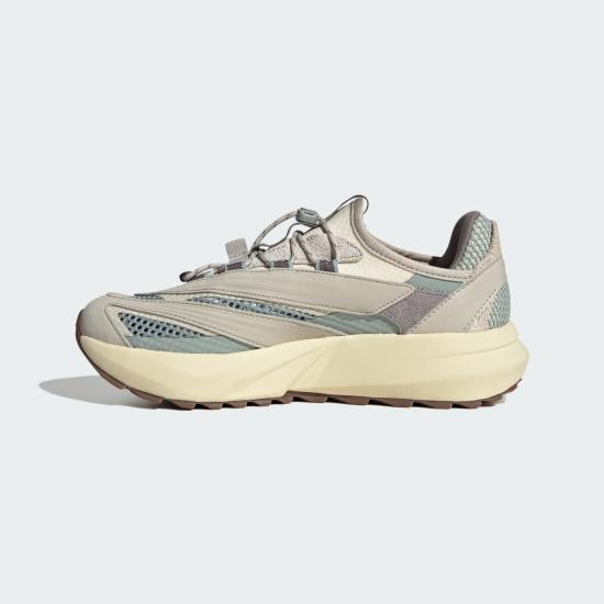 Adidas Women’s White Leather Lace-Up Sneakers HP6938 DOM