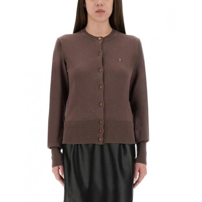 Vivienne Westwood Women's BEA Crewneck Knit Cardigan