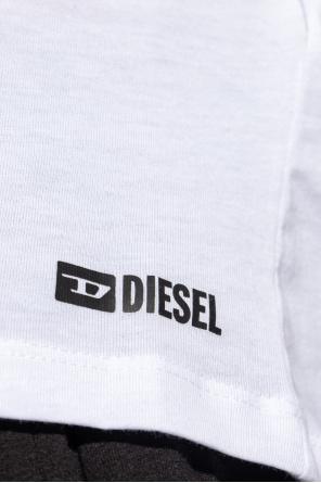 DIESEL Short Sleeve T-Shirt for Men A178290LIADE4124 WHITE DOM