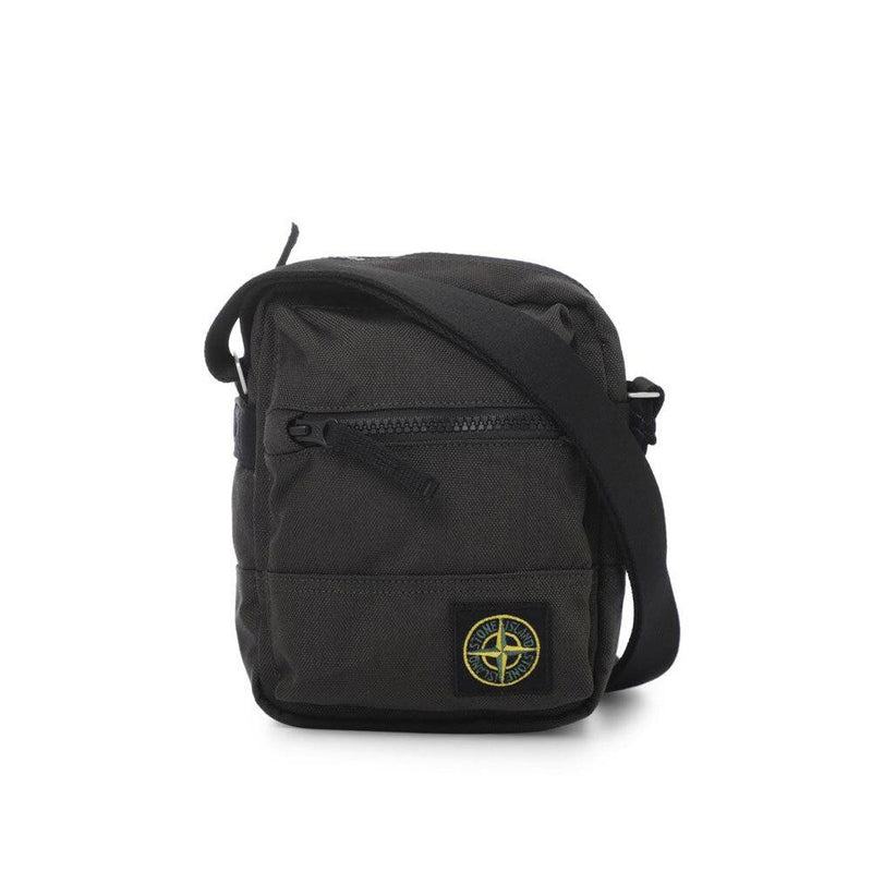 STONE ISLAND Cordura Mini Crossbody Bag Men Lead Gray 9200011