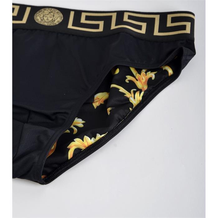 Versace Greca Border Swim Briefs Men’s Swimwear ABU01025