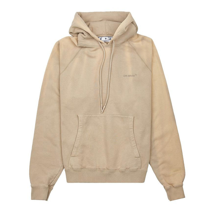 OFF WHITE Men's Diag Tab Oversized Hoodie OMBB096F22FLE0011717
