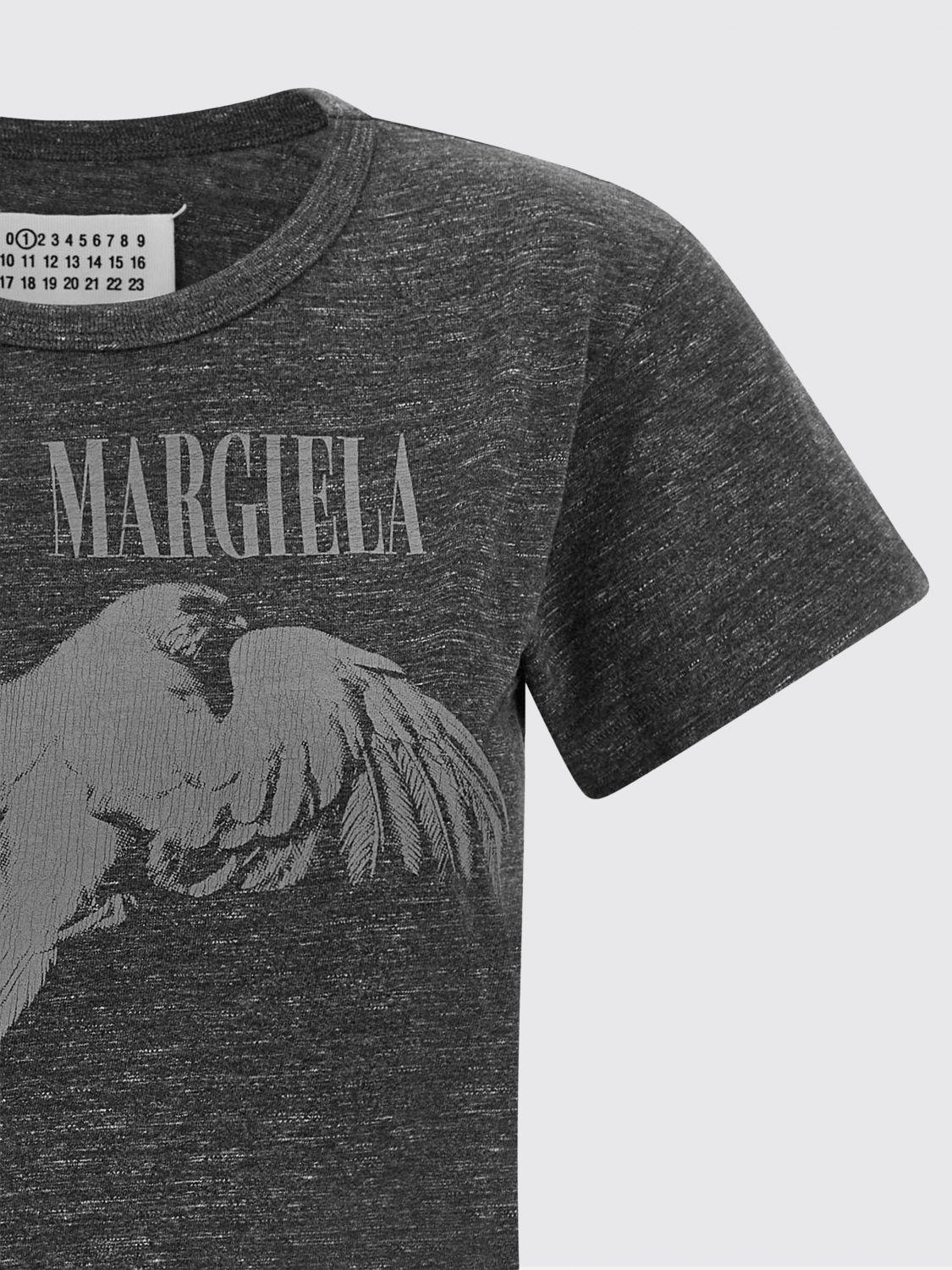 Maison Margiela Short Sleeve Cotton T-Shirt Beige Women’s