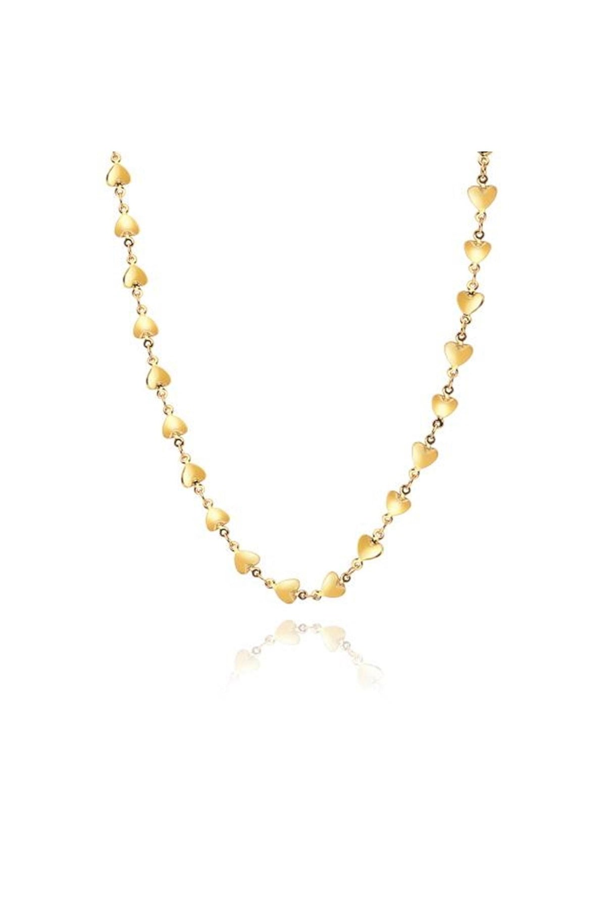 CRYSTAL HAZE Gold-Tone Habibi Chain Necklace for Women