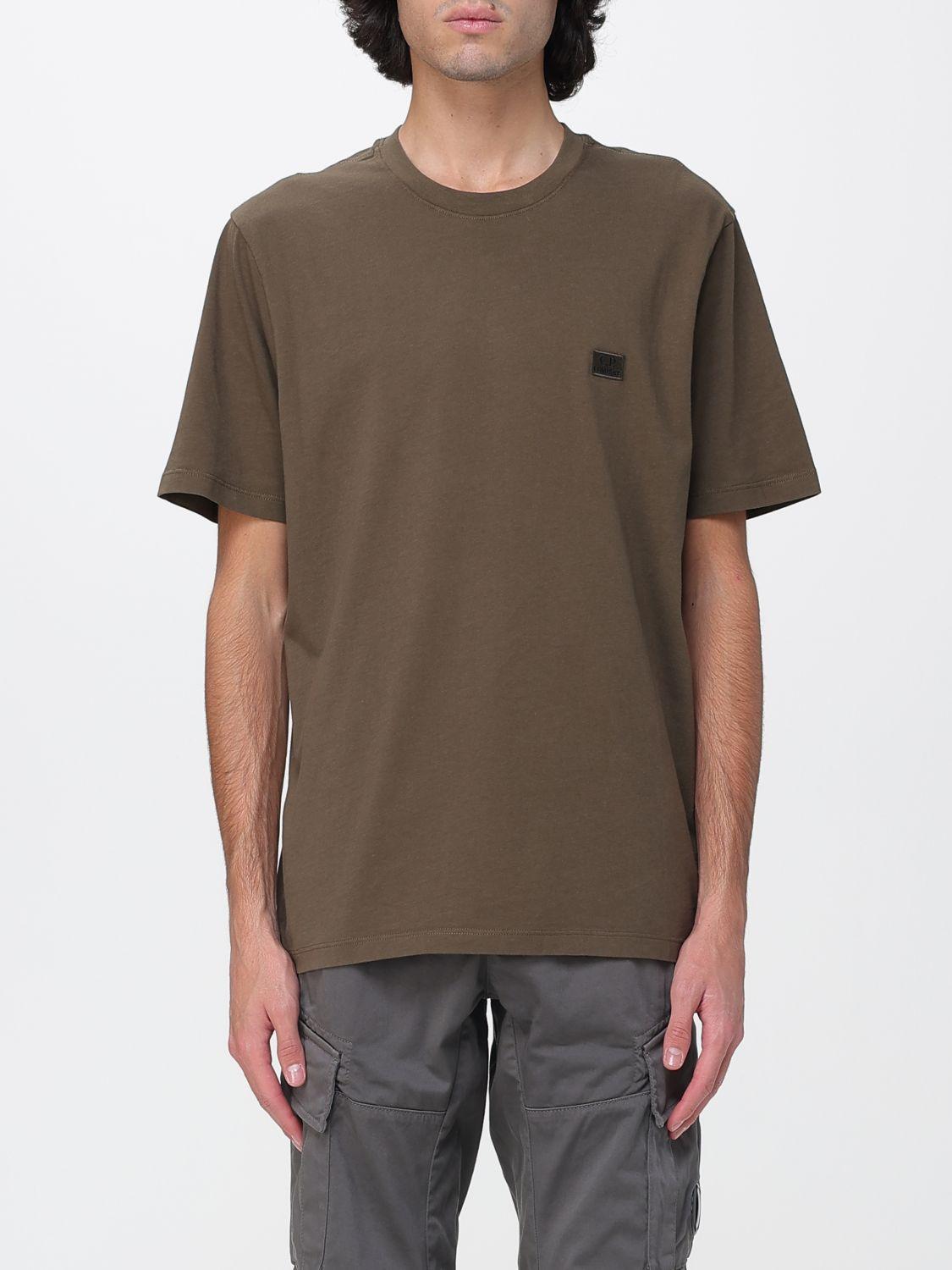CP Company Short Sleeve Cotton T-Shirt Men’s FW25 Green