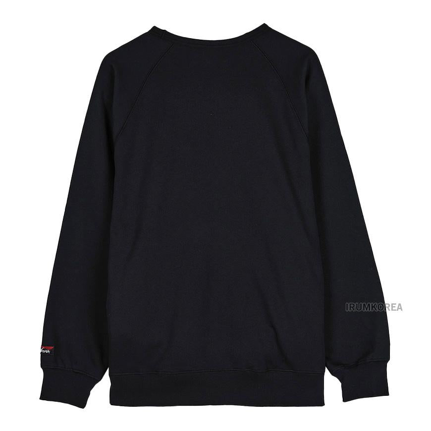 NANGA Unisex Eco Box Logo Sweatshirt NW2441 1F001 PBLK