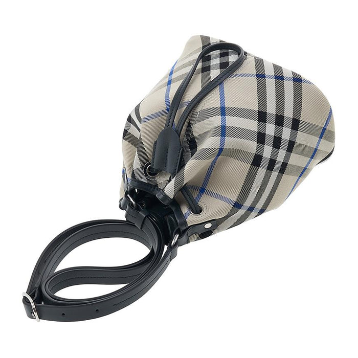 BURBERRY Mini Check Bucket Shoulder Ba 8105766 LL MN DRAWSTRING BUCKET CJ1 B9629