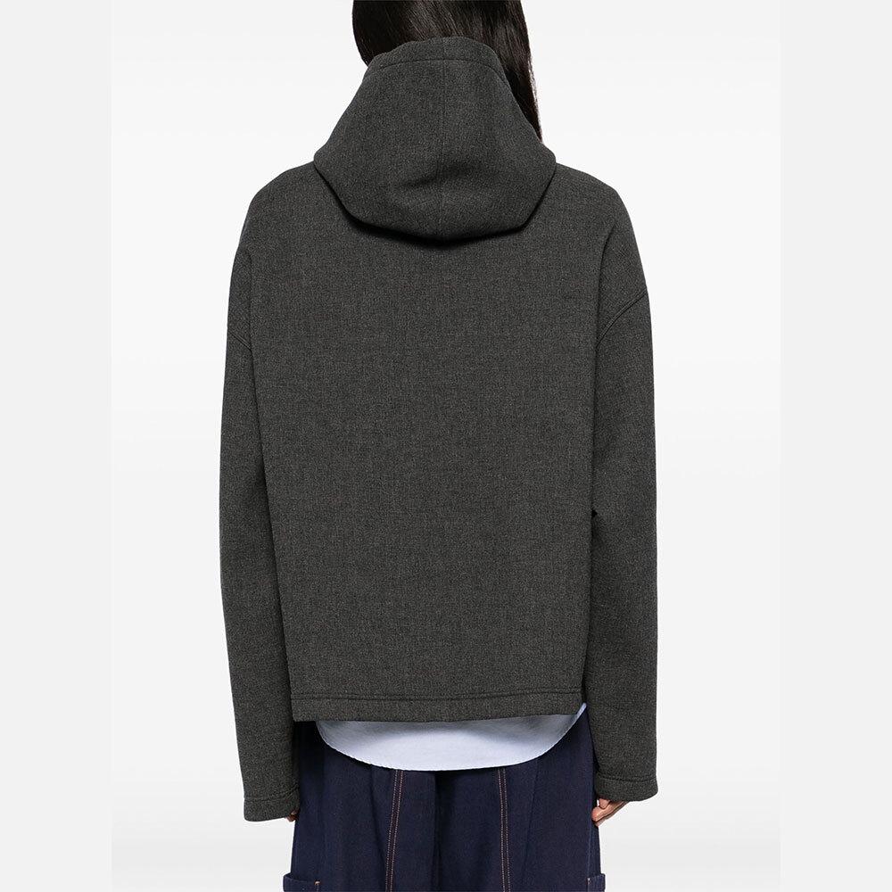 AMI Unisex Jersey Hoodie Top HSW218 750 061