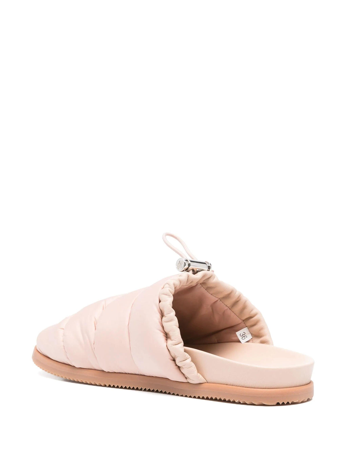 Moncler Logo Slide Sandals Women’s Black Rubber Slippers