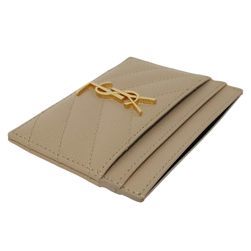 Saint Laurent Cassandra Matelasse Leather Women’s Card Holder Wallet