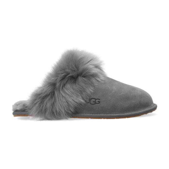 Ugg Scuff Sis Faux Fur Slippers Charcoal 1122750 CHRC