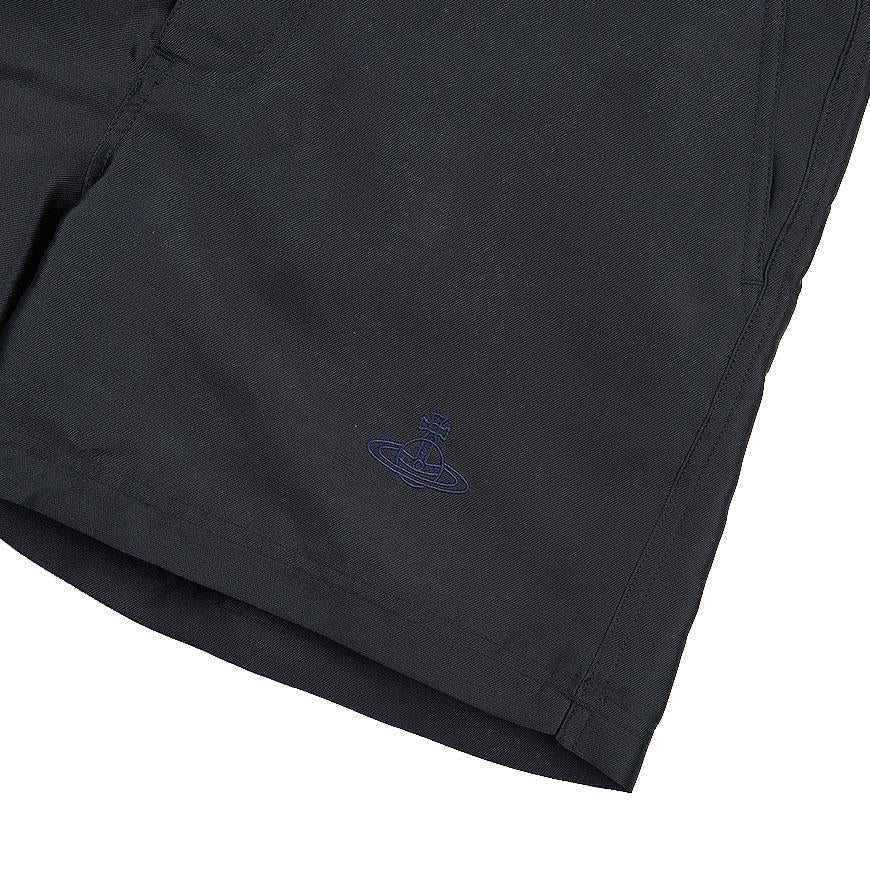 Vivienne Westwood Men’s ORB Logo Swim Shorts Black