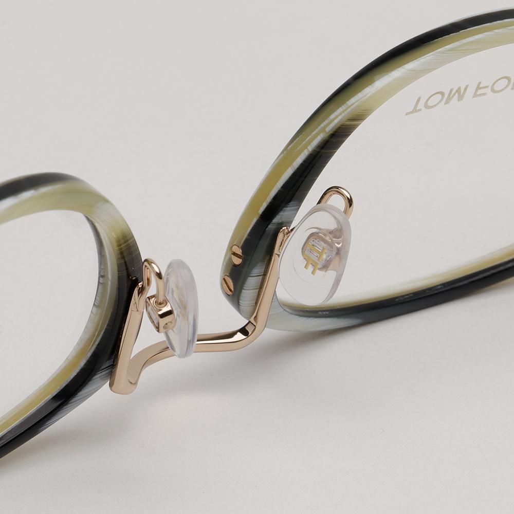 TOM FORD Round Acetate Eyeglasses Unisex Fashion Frames TF5321 061