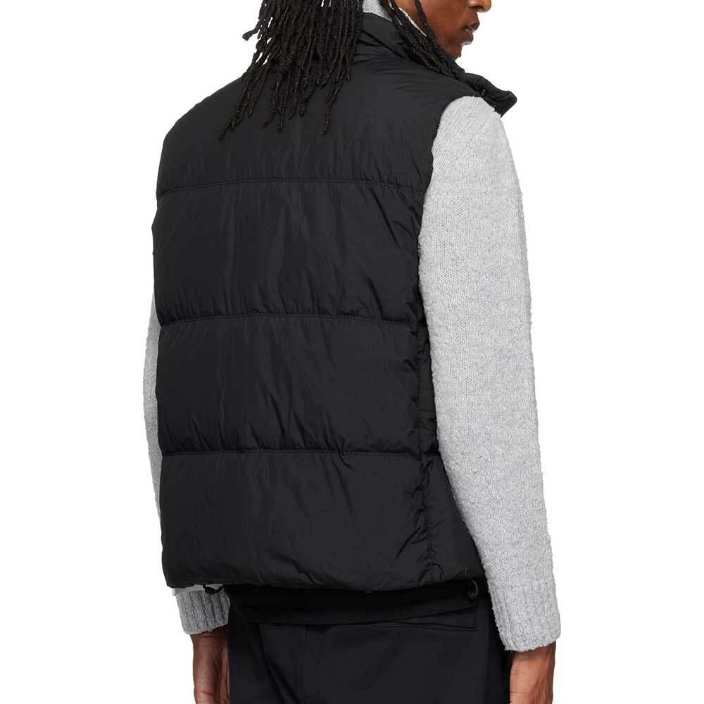 STONE ISLAND Wind-Resistant Down Puffer Vest Black Men’s