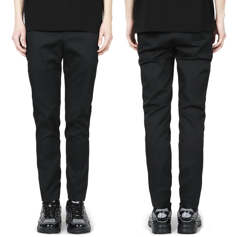 PT TORINO Men’s Edge Stretch Cotton Pants Black COASX0Z00FWDSD59 0990