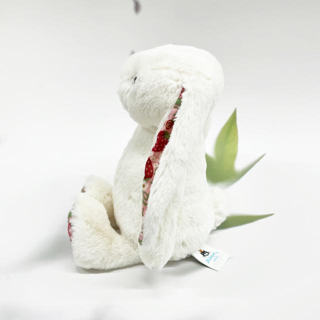 jELLYCAT Blossom Cream Bunny Berry Small Keyring