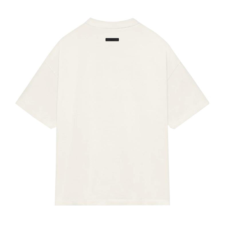 Fear of God Essentials Jersey Crewneck T-Shirt Ivory